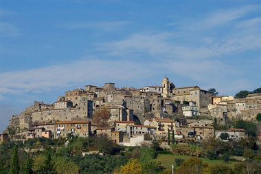 l'antico abitato di Castiglione in Tev.